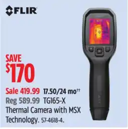 Canadian Tire FLIR Thermal Camera with MSX Technology offer