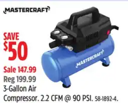 Canadian Tire 3-Gallon Air Compressor offer