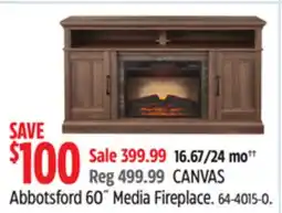 Canadian Tire Abbotsford 60˝ Media Fireplace offer