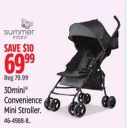 Canadian Tire 3Dmini Convenience Mini Stroller offer