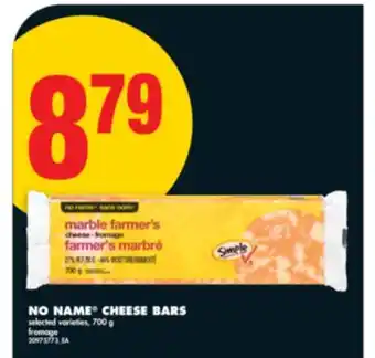 No Frills NO NAME CHEESE BARS offer