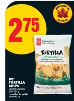 No Frills PC TORTILLA CHIPS offer