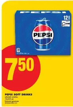 No Frills PEPSI SOFT DRINKS offer