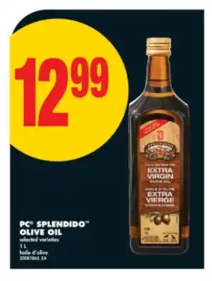 No Frills PC SPLENDIDO OLIVE OIL offer