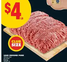 No Frills LEAN GROUND PORK offer