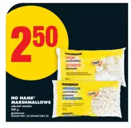 No Frills NO NAME MARSHMALLOWS offer