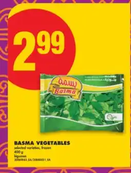 No Frills BASMA VEGETABLES offer