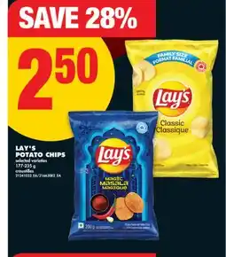 No Frills LAY'S POTATO CHIPS offer