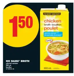 No Frills NO NAME BROTH offer