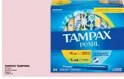 No Frills TAMPAX TAMPONS, 22-36 EA offer