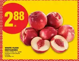 No Frills WHITE FLESH NECTARINES offer