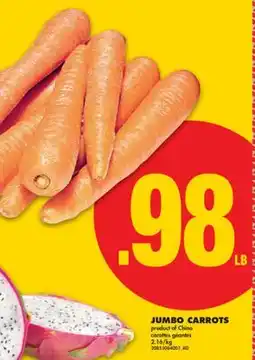 No Frills JUMBO CARROTS offer