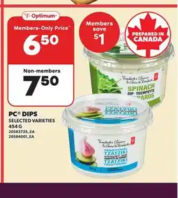 Loblaws PC DIPS offer