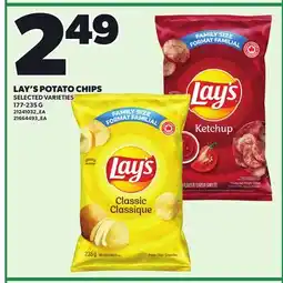 Loblaws LAY'S POTATO CHIPS offer