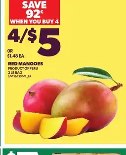 Loblaws RED MANGOES, 2 LB BAG offer
