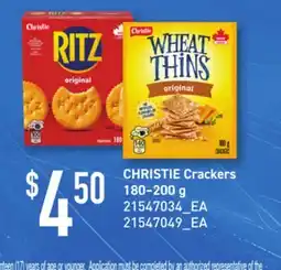 Loblaws CHRISTIE CRACKERS offer