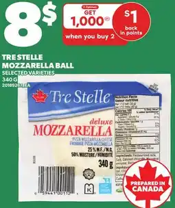 Loblaws TRE STELLE MOZZARELLA BALL offer