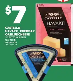 Loblaws CASTELLO HAVARTI, CHEDDAR OR BLUE CHEESE offer