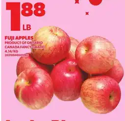 Loblaws FUJI APPLES offer