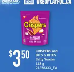 Loblaws CRISPERS AND BITS & BITES SALTY SNACK offer