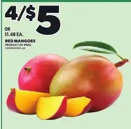 Loblaws RED MANGOES offer