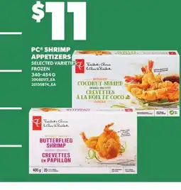 Loblaws PC SHRIMP APPETIZERS offer