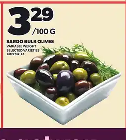 Loblaws SARDO BULK OLIVES offer