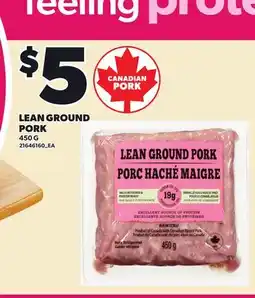 Loblaws LEAN GROUND PORK offer