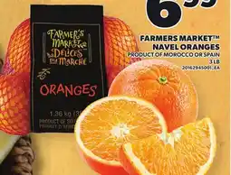 Loblaws FARMERS MARKET NAVEL ORANGES, 3 LB offer