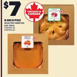 Loblaws 8 INCH PIES offer