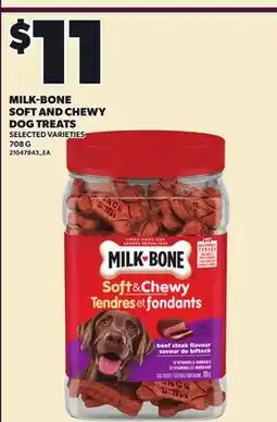 Loblaws MILK-BONE SOFT AND CHEWY DOG TREATS offer