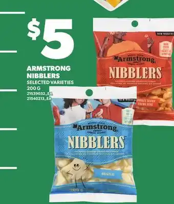 Loblaws ARMSTRONG NIBBLERS offer
