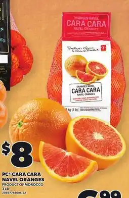 Loblaws PC CARA CARA NAVEL ORANGES, 3 LB offer