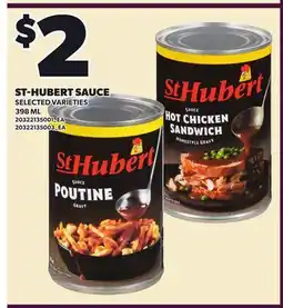 Loblaws ST-HUBERT SAUCE offer