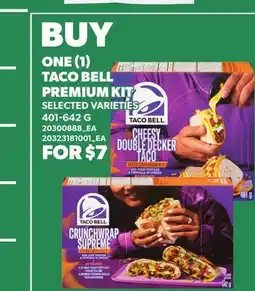 Loblaws TACO BELL PREMIUM KIT offer