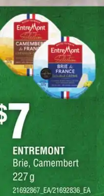 Loblaws ENTREMONT BRIE, CAMEMBERT offer