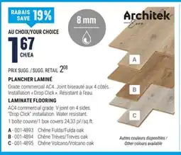 BMR PLANCHER LAMINÉ offer