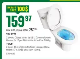 BMR TOILETTE offer