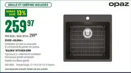 BMR ÉVIER  KILONA  offer