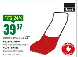 BMR PELLE-TRAÎNEAU offer