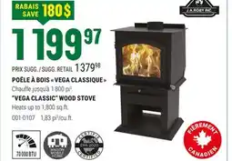 BMR POÊLE À BOIS  VEGA CLASSIQUE  offer