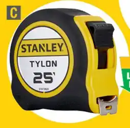 Home Depot Stanley 25 x 1 Tylon Tape Measure offer