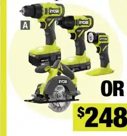 Home Depot 4-PICE Combo kit includes (1) 4.0Ah and (1) 1.5Ah Battery and charger offer