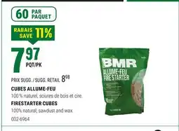 BMR CUBES ALLUME-FEU offer