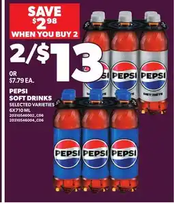 Independent Grocer PEPSI SOFT DRINKS offer