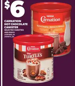 Independent Grocer CARNATION HOT CHOCOLATE CANISTER, 400/450 G offer