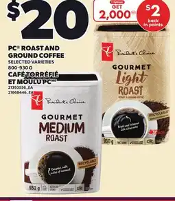 Independent Grocer PC ROAST AND GROUND COFFEE offer