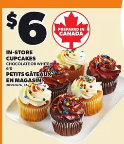Independent Grocer IN-STORE CUPCAKES, 6'S offer