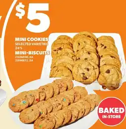 Independent Grocer MINI COOKIES, 24'S offer