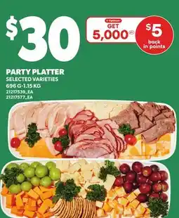 Independent Grocer PARTY PLATTER, 696 G-1.15 KG offer